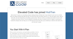 Desktop Screenshot of elevatedcode.com
